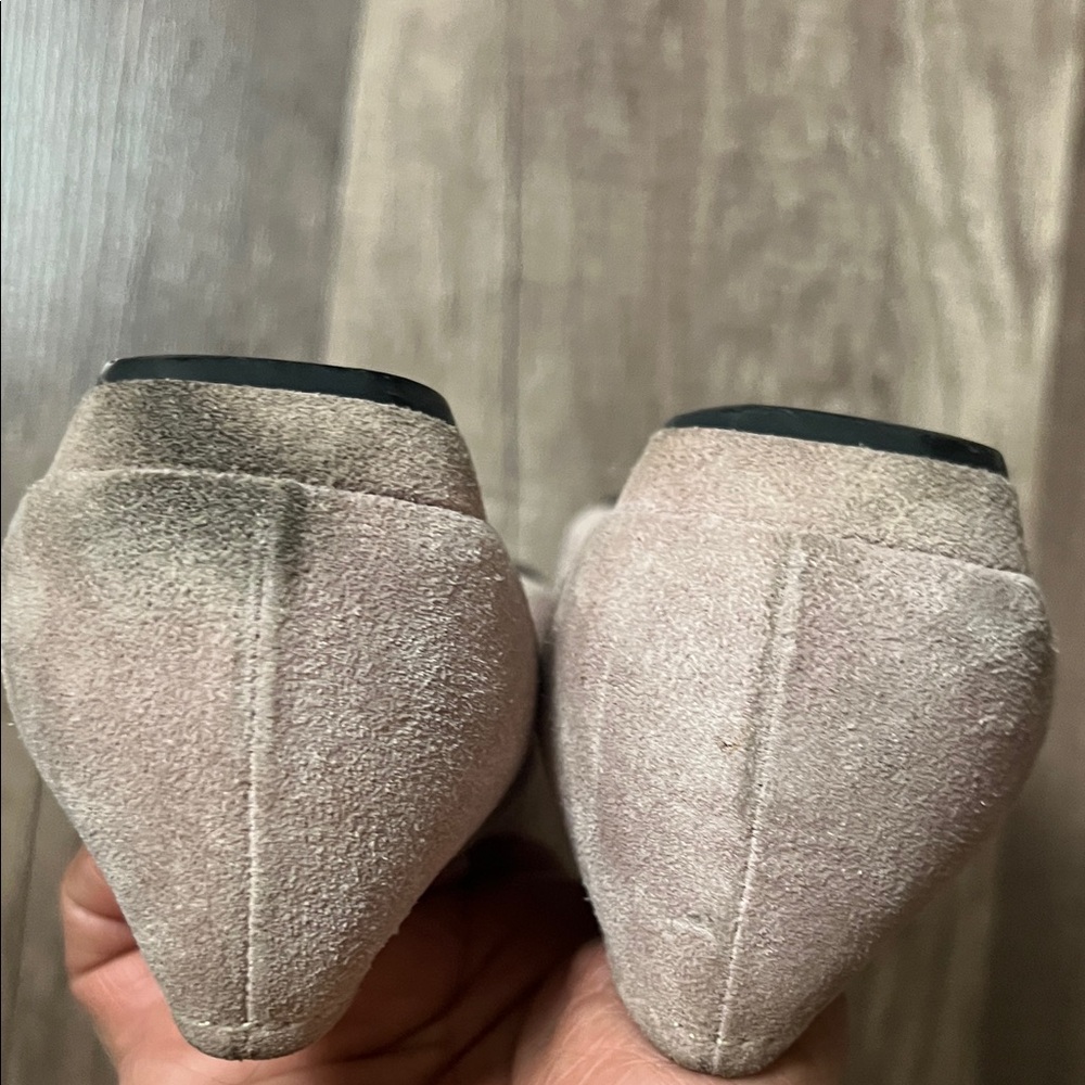 Prada Women's Beige Suede Loafers pre loved - Picture 4 of 7